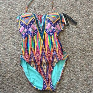 La Blanca swimsuit size 6 tummy control NWT